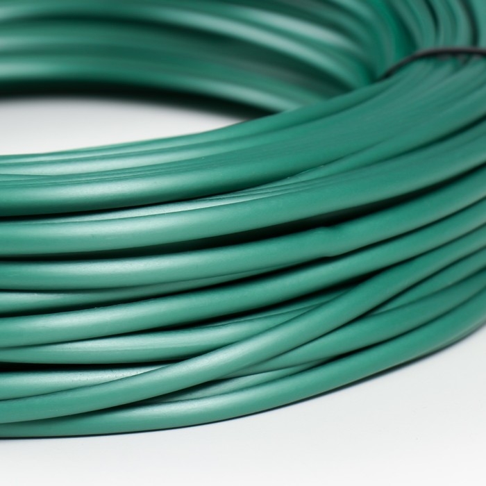 Ротанг искусственный гладкий 6 мм 100 м полутрубка (зеленый металик) Ротанг искусственный гладкий 6 мм 100 м полутрубка (зеленый металик)