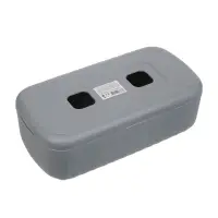 Салфетница тм VETTA Сидней, пластик, PP, серый, 27,4x14x9,2см