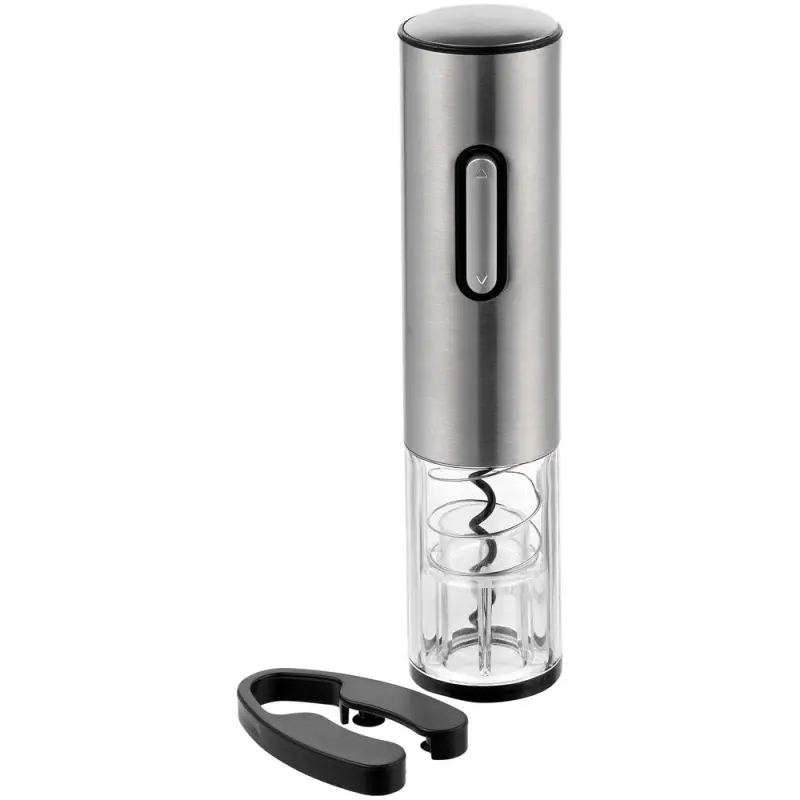 Винный набор Wine Diesel, серебристый Винный набор Wine Diesel, серебристый