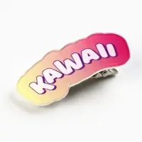 Заколки для волос на открытке Kawaii, 3,7 х 1,4 х 1 см