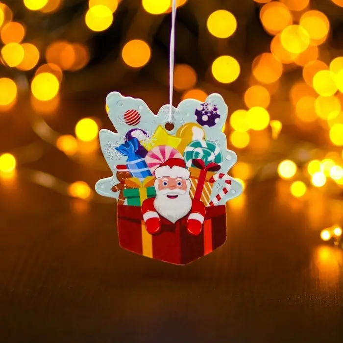 Ароматизатор подвесной Grand Caratt, «новогодний подарок», новая машина