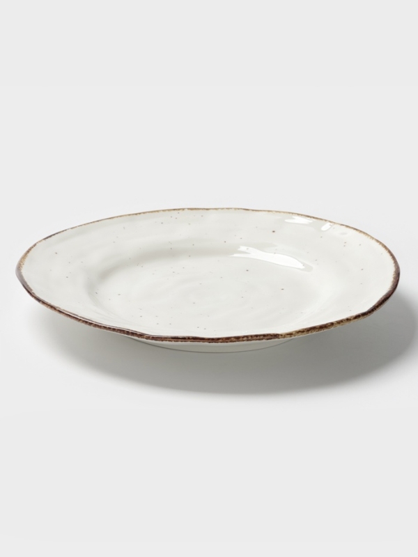 Тарелка  Magistro "Alpine Frost" 27см    27х3,5 цвет белый