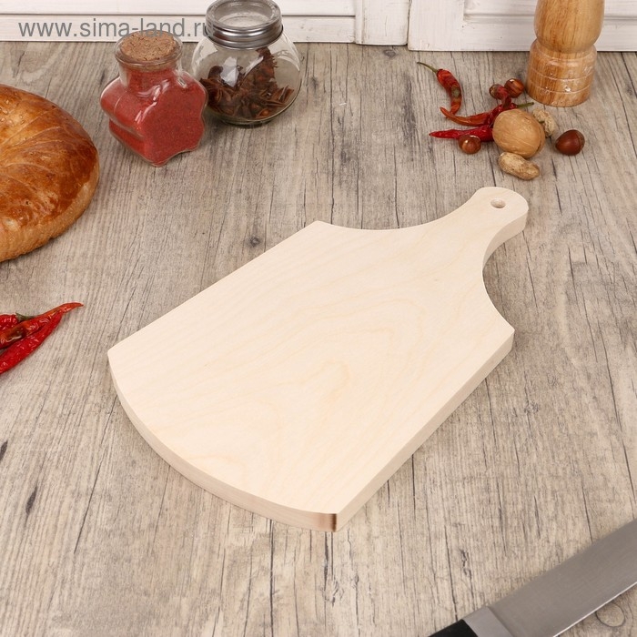 Доска разделочная, береза 300х170 мм Доска разделочная, береза 300х170 мм