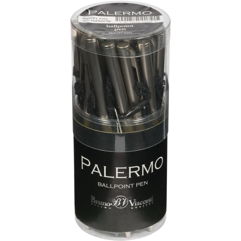 Ручка шариковая автомат. PALERMO металл.корп.шампань,0,7мм,синяя 20-0250/19
