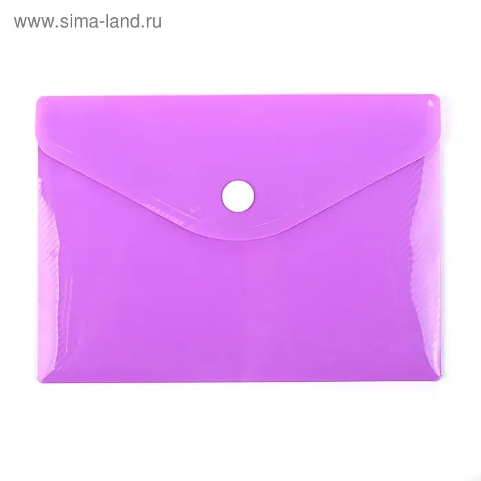Папка-конверт на кнопке, А6, 180 мкм, Calligrata рифлёная, флуоресцентная, МИКС Папка-конверт на кнопке, А6, 180 мкм, Calligrata рифлёная, флуоресцентная, МИКС
