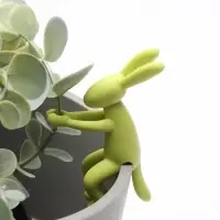 Фигурка для флорариума &laquo;Зелёный зайчик&raquo;, 2.3&times;2.5&times;7 см
