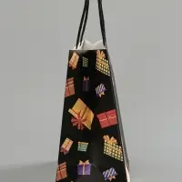 Пакет подарочный крафт &laquo;Найду новом году&raquo;, 22&times;22&times;11 см