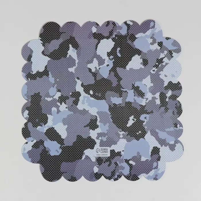 Коробка для печенья, кондитерская упаковка с пластиковой крышкой, «23 февраля», 21 х21 х 3 см