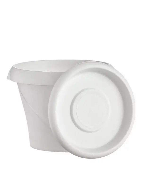 Горшок для цветов с поддоном Martika &laquo;Флориана&raquo;, 300 мл, d=10.3 см, h=7.6 см, пластиковый, белый