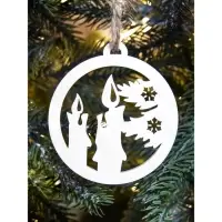 Ёлочная игрушка &laquo;Новогодние шарики&raquo;, набор 15 шт.