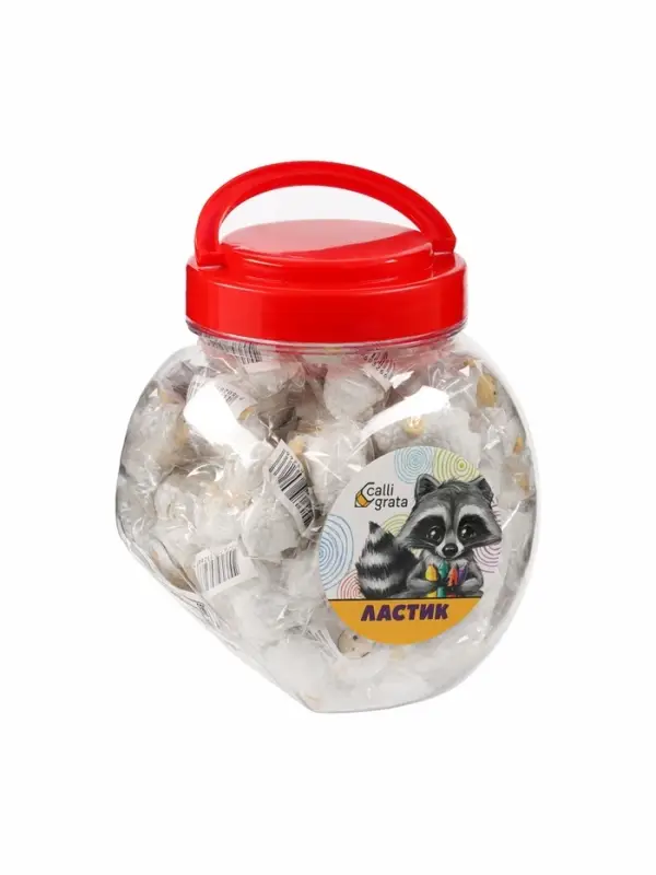 Ластик фигурный «Барашек» сборный, штрихкод на штуке Ластик фигурный «Барашек» сборный, штрихкод на штуке