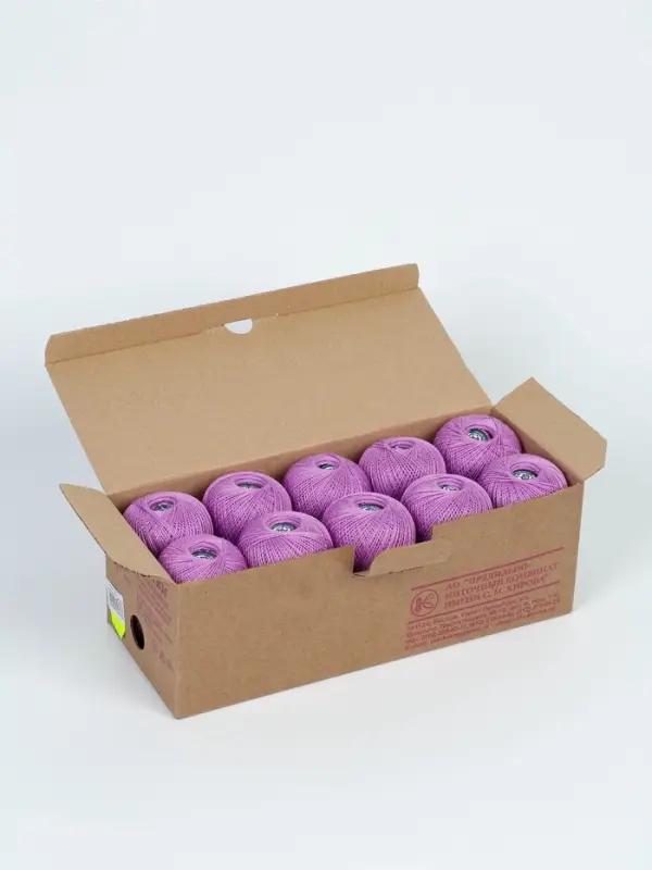 Нитки вязальные "Ирис" 150м/25г 100% мерсеризованный хлопок (2106)