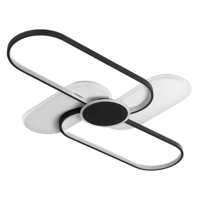 Светильник Светильник "Лайн" LED 90Вт 4000К черно-белый 110х67х6 см BayerLux