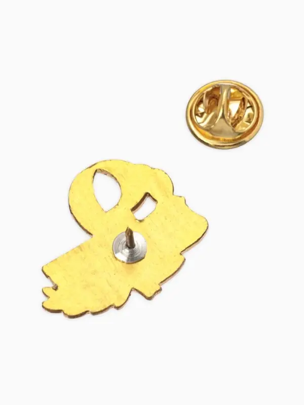 Значок Значок "9 Мая", цветной в золоте