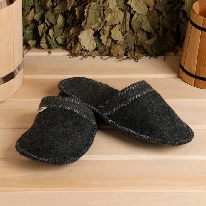 Набор банный Набор банный "Мужской" портфель 5 предметов, серый, с вышивкой