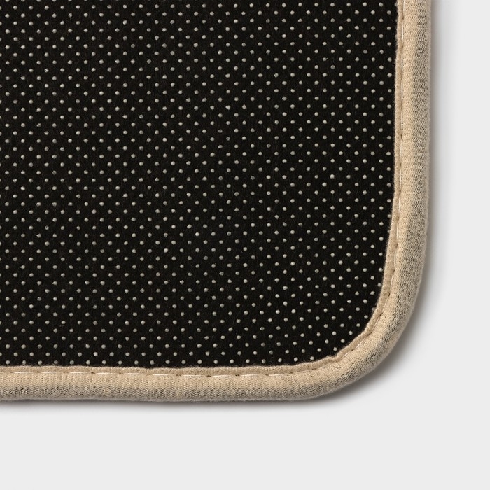 Коврик для дома Доляна «Искушение», 40×60 см, цвет бежевый Коврик для дома Доляна «Искушение», 40×60 см, цвет бежевый