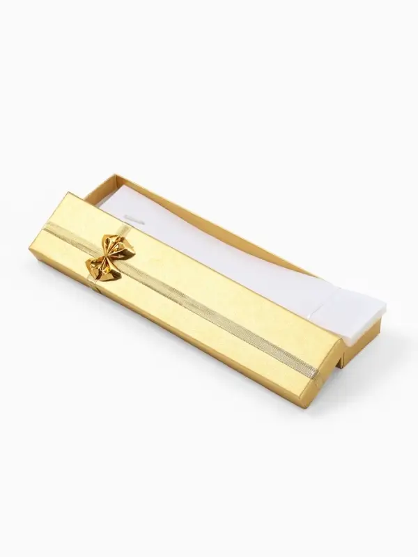 Набор коробочек подарочных 6 шт. под браслет/часы &laquo;Слиток&raquo;, 21&times;4, цвет золото (1195297)