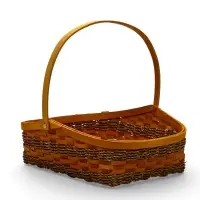 Набор корзин 3 шт 43х34х15 37х30х15 32х30х12 см ручка h=18/17/16 см