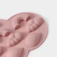 Форма для шоколада Доляна &laquo;Погода&raquo;, силикон, 22.5&times;14.5&times;1.5 см, 11 ячеек, МИКС