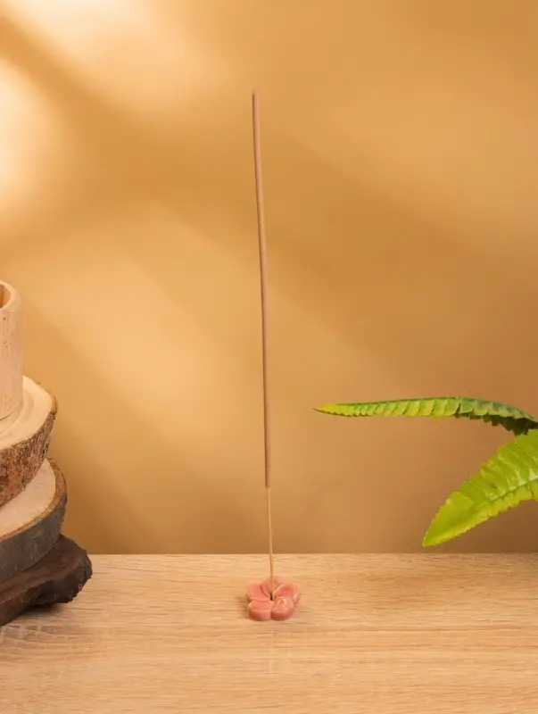 Подставка под благовония  Подставка под благовония "Цветок" керамика, цв. МИКС, 3х3х0,5 см