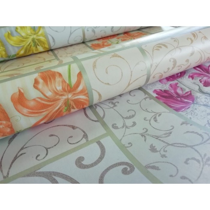 Обои бумажные, водостойкие при эксплуатации Обои бумажные, водостойкие при эксплуатации "Гомельобои" Лель 51, 0,53х10,05м