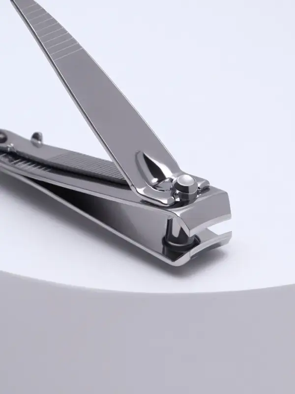 Кусачки книпсер маникюрные, с пилкой, 5.5 см, в коробке