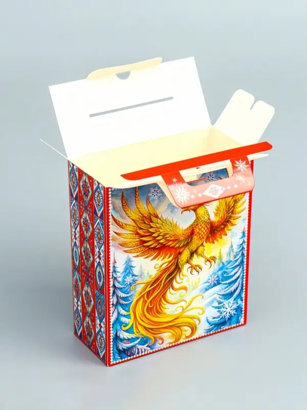 Подарочная новогодняя коробка «Небылицы», 15.5×7×19 см Подарочная новогодняя коробка «Небылицы», 15.5×7×19 см