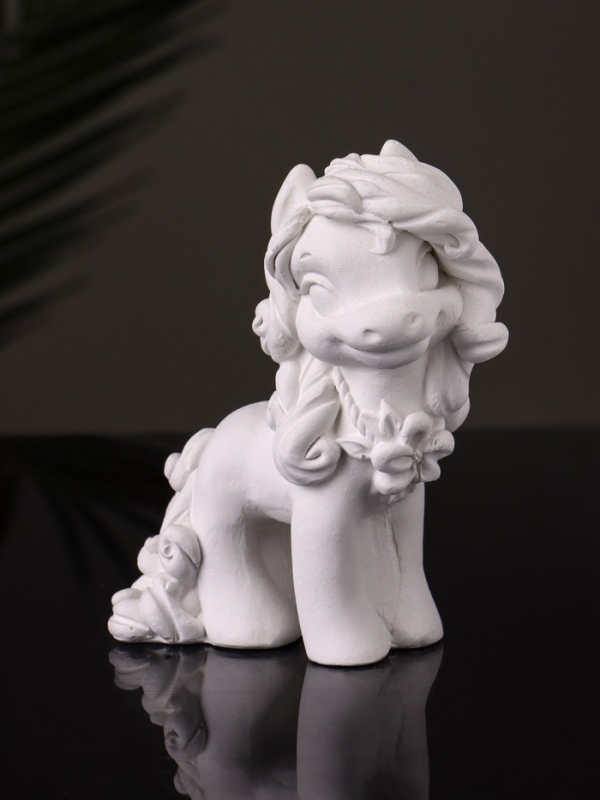 Статуэтка  Статуэтка "Пони Красотка" 10х7х5 см, натуральный