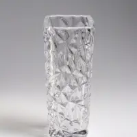 Ваза для цветов &laquo;Геометрия&raquo;, лучики, 15.5&times;5.5 см, стекло, прозрачная