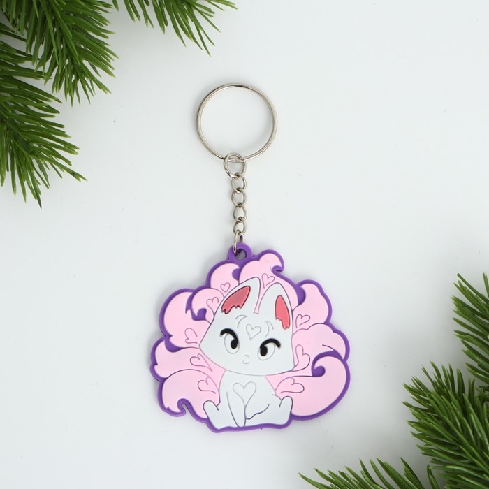 Брелок для ключей , резиновый, аниме «Девочка», 5,7 х 6,2 см Брелок для ключей , резиновый, аниме «Девочка», 5,7 х 6,2 см