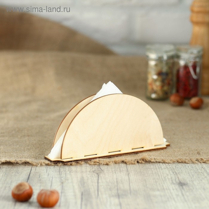 Заготовка Заготовка "Салфетница простая" 12х6х3 см