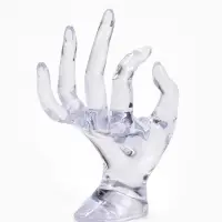 Подставка для украшений &laquo;QF. Рука&raquo;, 10.5&times;8&times;16 см, прозрачная