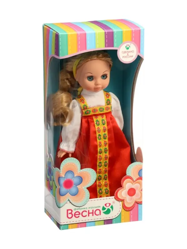 Кукла &laquo;Эля&raquo; в русском народном костюме, 30 см