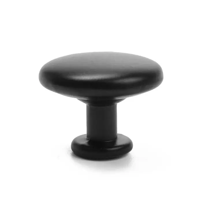 Ручка кнопка WAVE ТУНДРА РК120BL, черная Ручка кнопка WAVE ТУНДРА РК120BL, черная