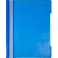 Скоросшиватель пластиковый Attache, карман, А4, син 10шт/уп, 0,12/0,16