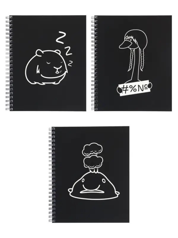 Компл тетр из 3шт 96л кл на гребне Мемы, обл мел карт, ТВИН+выб УФ-лак, офсет (10280014) Компл тетр из 3шт 96л кл на гребне Мемы, обл мел карт, ТВИН+выб УФ-лак, офсет (10280014)