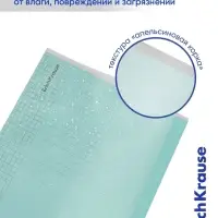 Тетрадь 48 листов, ErichKrause &laquo;Классика. CoverPro glossy&raquo;, в клетку, глянцевая пластиковая обложка, блок офсет, 100% белизна, МИКС