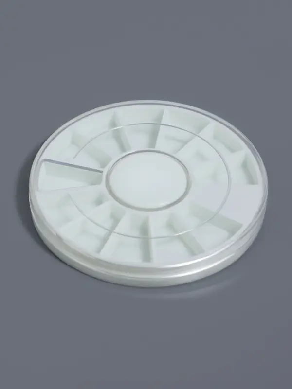 Органайзер для хранения мелочей «Карусель», 12 ячеек, d=6×0.8 см, прозрачный