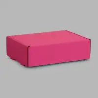 Коробка самосборная, розовая, 31 х 22 х 9,5 см