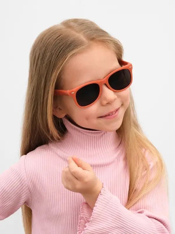 Очки солнцезащитные детские, uv 400, ширина 12.5 см, дужка 12.5 см, линза 4.5&times;3.5 см