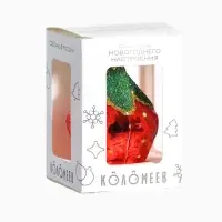 Ёлочное украшение &laquo;Клубничка&raquo; h=6 см