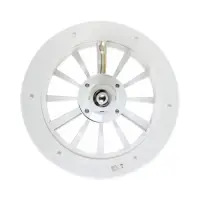 Светильник - вентилятор с пультом VKL electric FL-01, Е27, 24 Вт, 23&times;12 см, белый