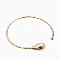 Колье-Чокер "Капли БО", цвет золото