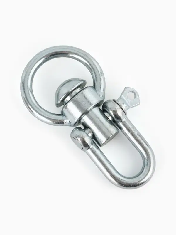 Вертлюг бычий со скобой (длина 10.5 см, ширина 5.5 см) 2 шт.