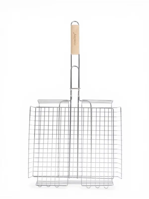 Решётка - гриль универсальная maclay, 33&times;36 см, хромированная сталь, для мангала