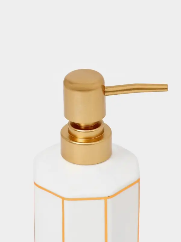 Набор для ванной Набор для ванной "Равновесие", 2 предмета (дозатор для мыла, стакан), цвет белый