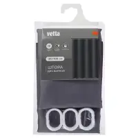 Шторка для ванной тм VETTA Фора, с утяжелителем, полиэстер 80 г/м2, 180x180 см, 2 цвета