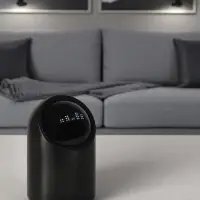 Ведро для мусора сенсорное настольное SAVANNA, 2 л, чёрное