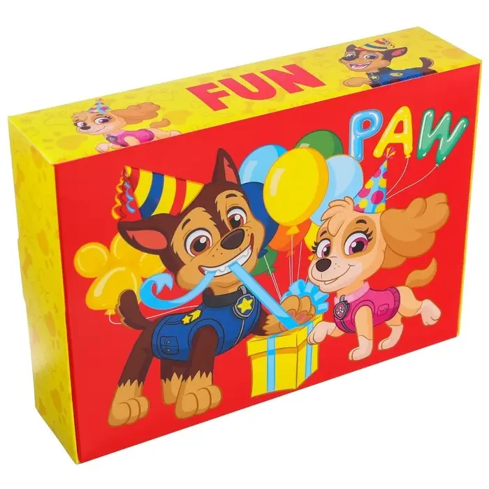 Подарочная коробка, складная Happy,21х15х5 см, Щенячий патруль