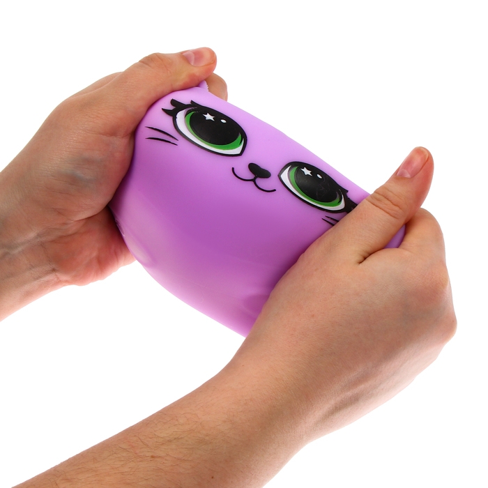 Антистресс сквиш мялка «Кошечка»,с пастой, в пакете Антистресс сквиш мялка «Кошечка»,с пастой, в пакете